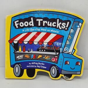 Board Book - Kids Book - Food Trucks